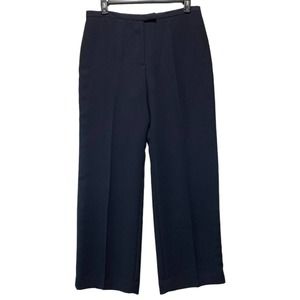 Preston & York Women's Preston Fit Dress Career Pants Navy Blue Comfort 14 NWT